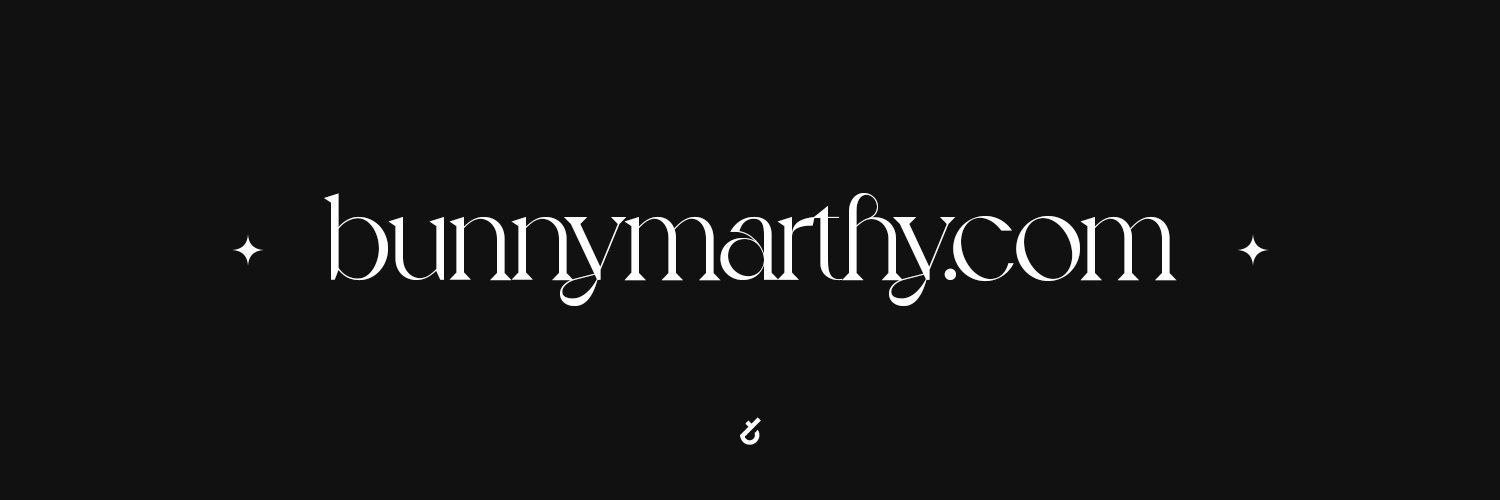 Bunny Marthy 𐔌՞. .՞𐦯 header