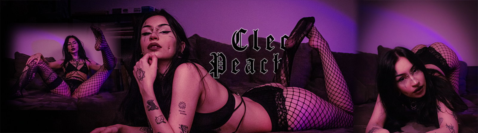 🐱Cleo Peach🐱 header