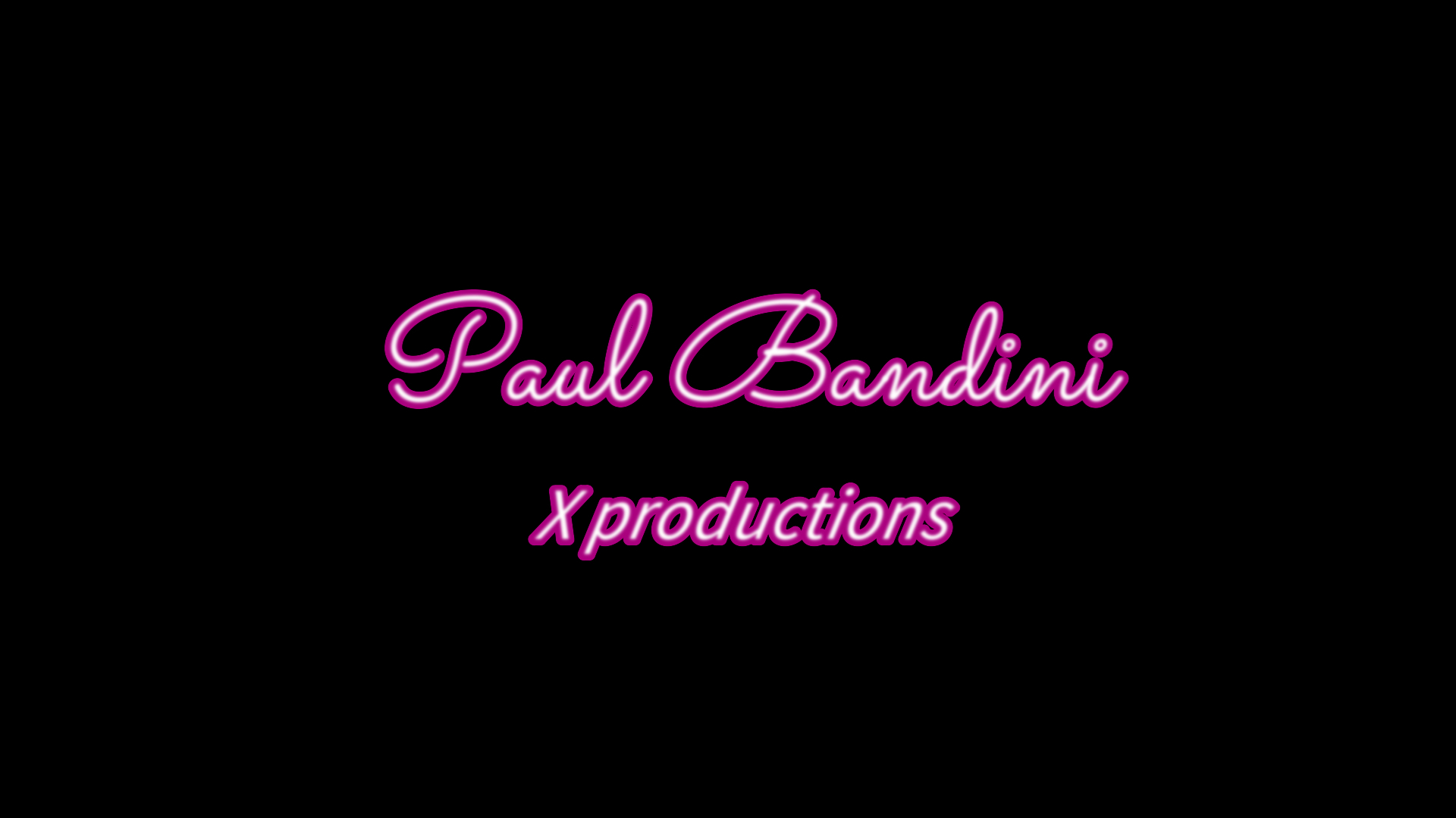 PAUL BANDINI prod. header