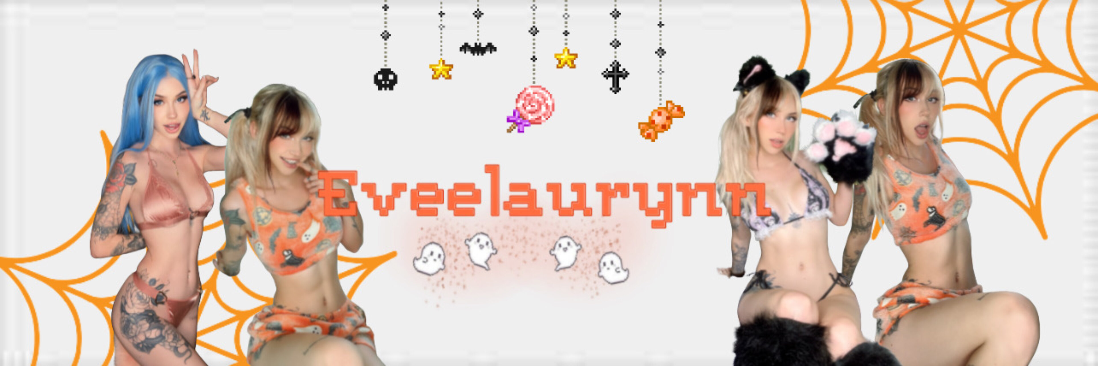 Evee (ﾉ◕ヮ◕)ﾉ*:･ header