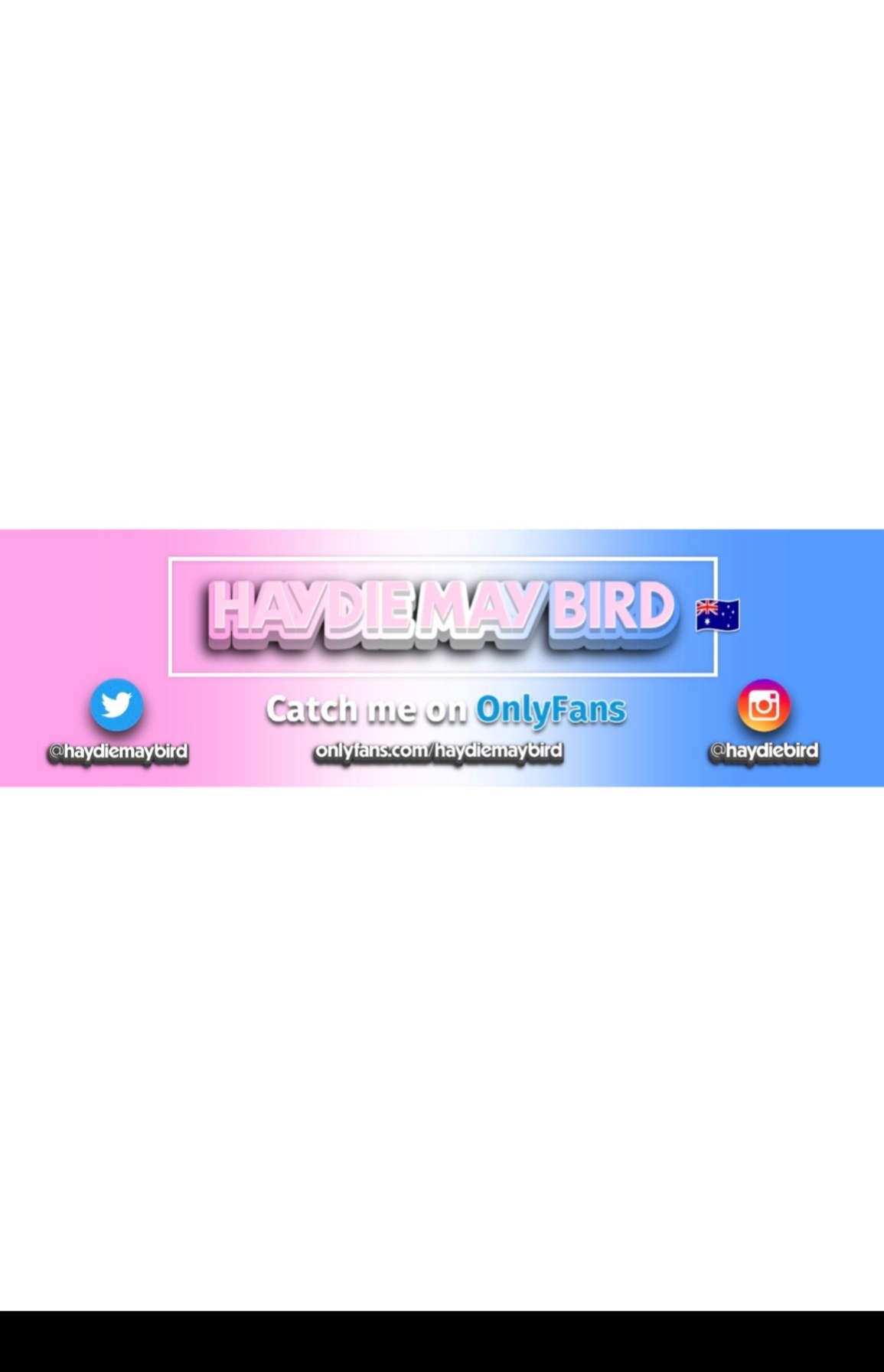 Haydie May Bird header