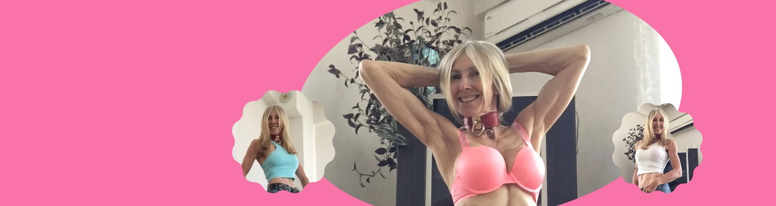 Jade Wade - BDSM, Gym Fit, Fitness, GILF header