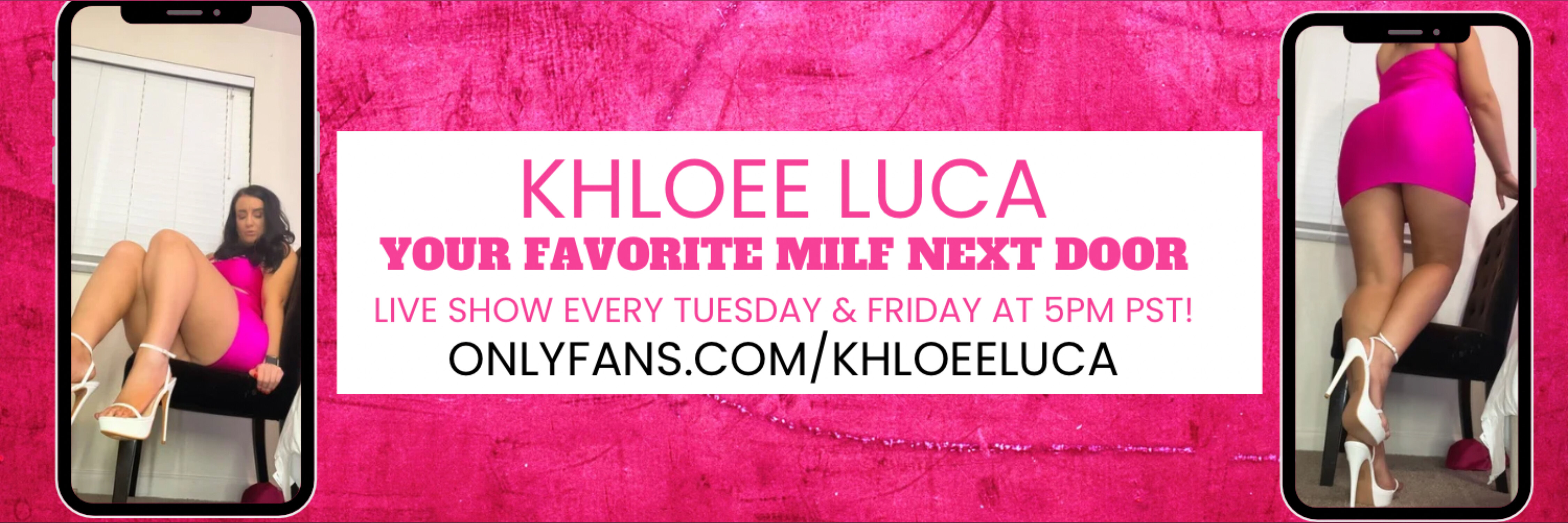 KHLOEE LUCA header
