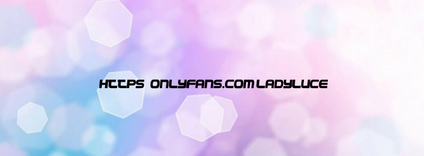 Ladyluce header