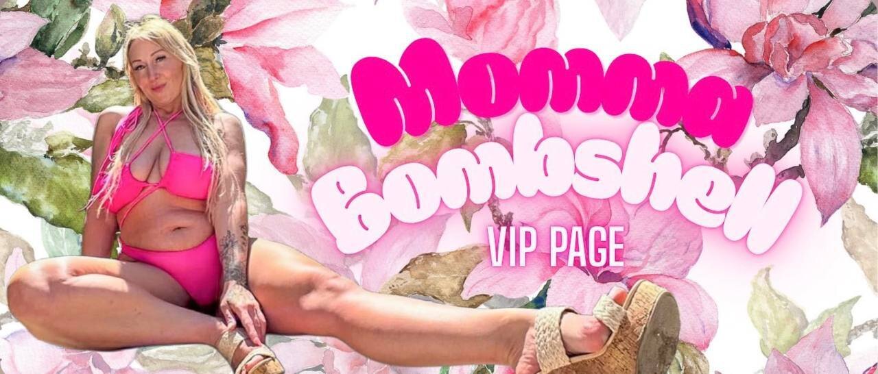 VIP Momma Blonde Bombshell header