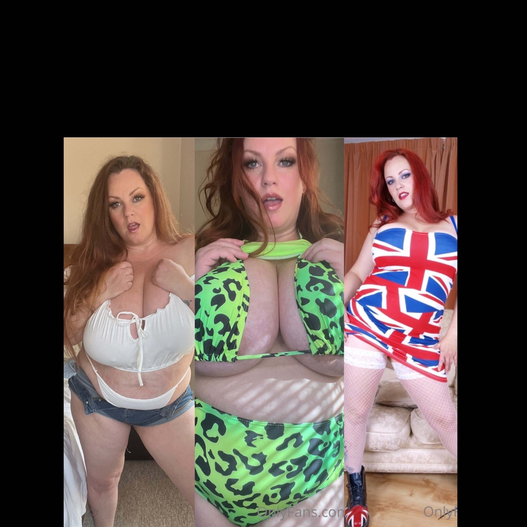 BUSTY REDHEAD BBW PORN STAR ⭐️ header