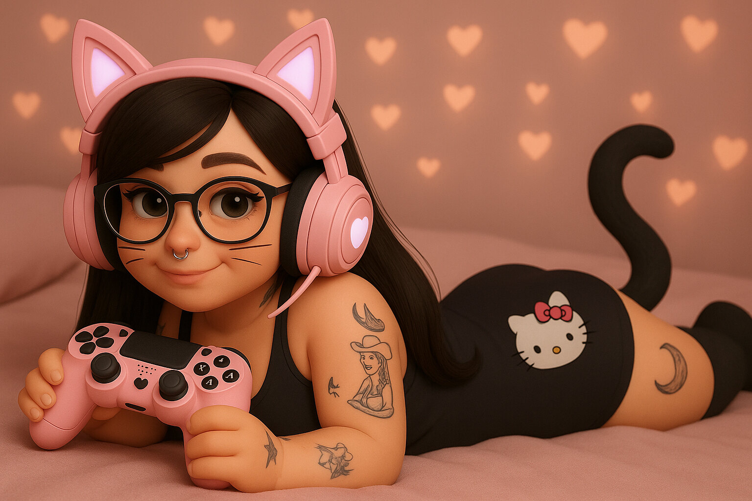 Kitty mom header