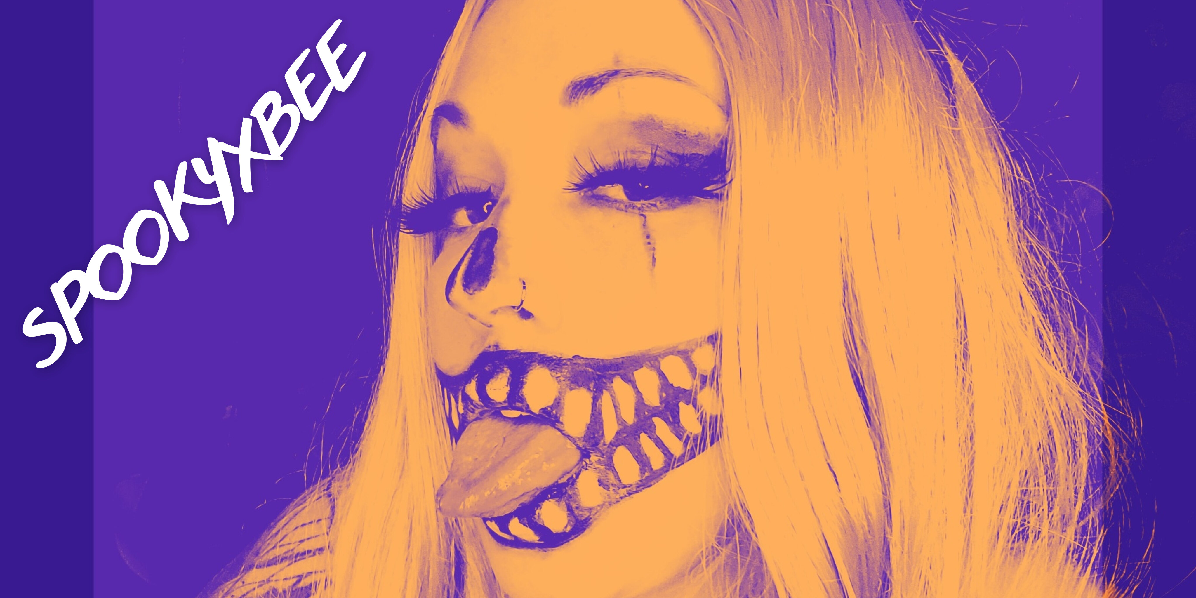 Spooky Bee 😈🐝 header