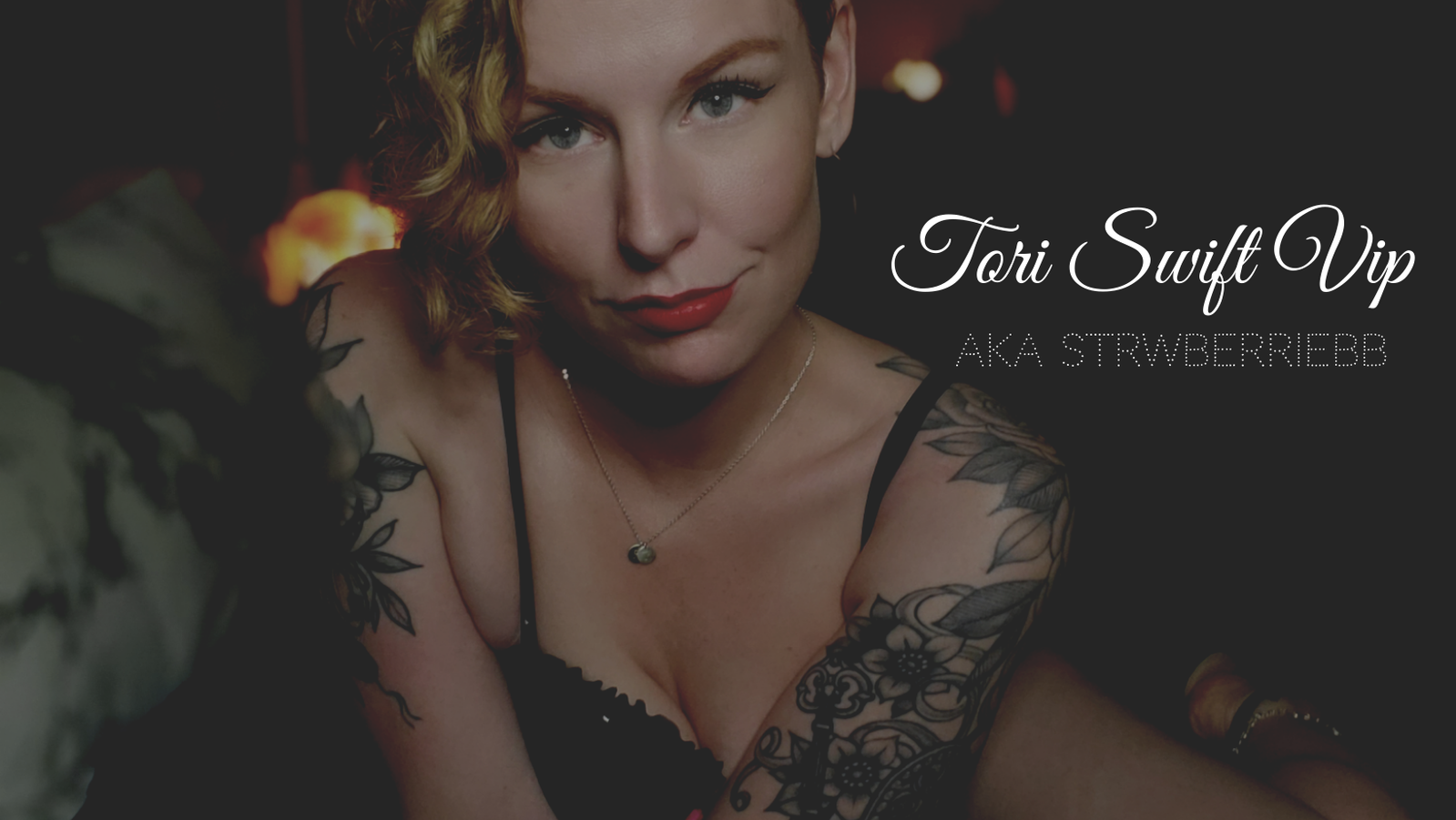 Tori Swift VIP header