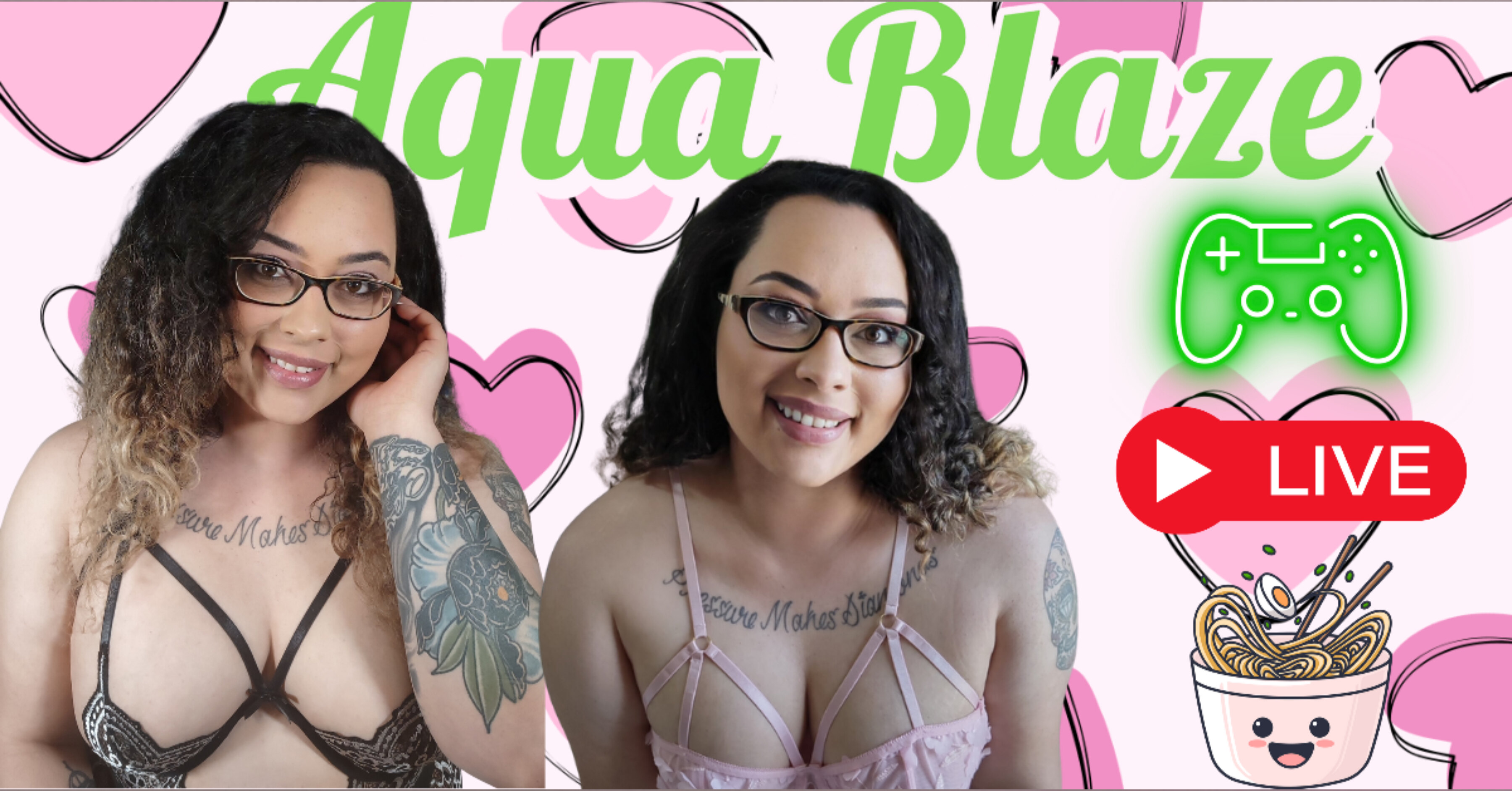 Aqua 🎁 ALWAYS LIVE! header