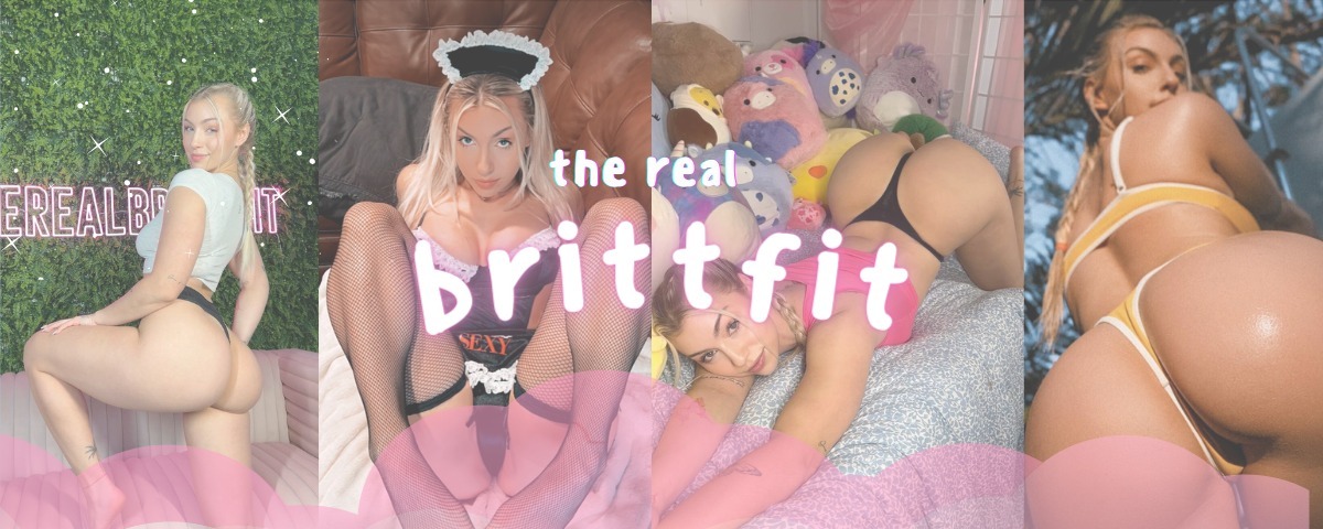 Britt Fit 🍑 header