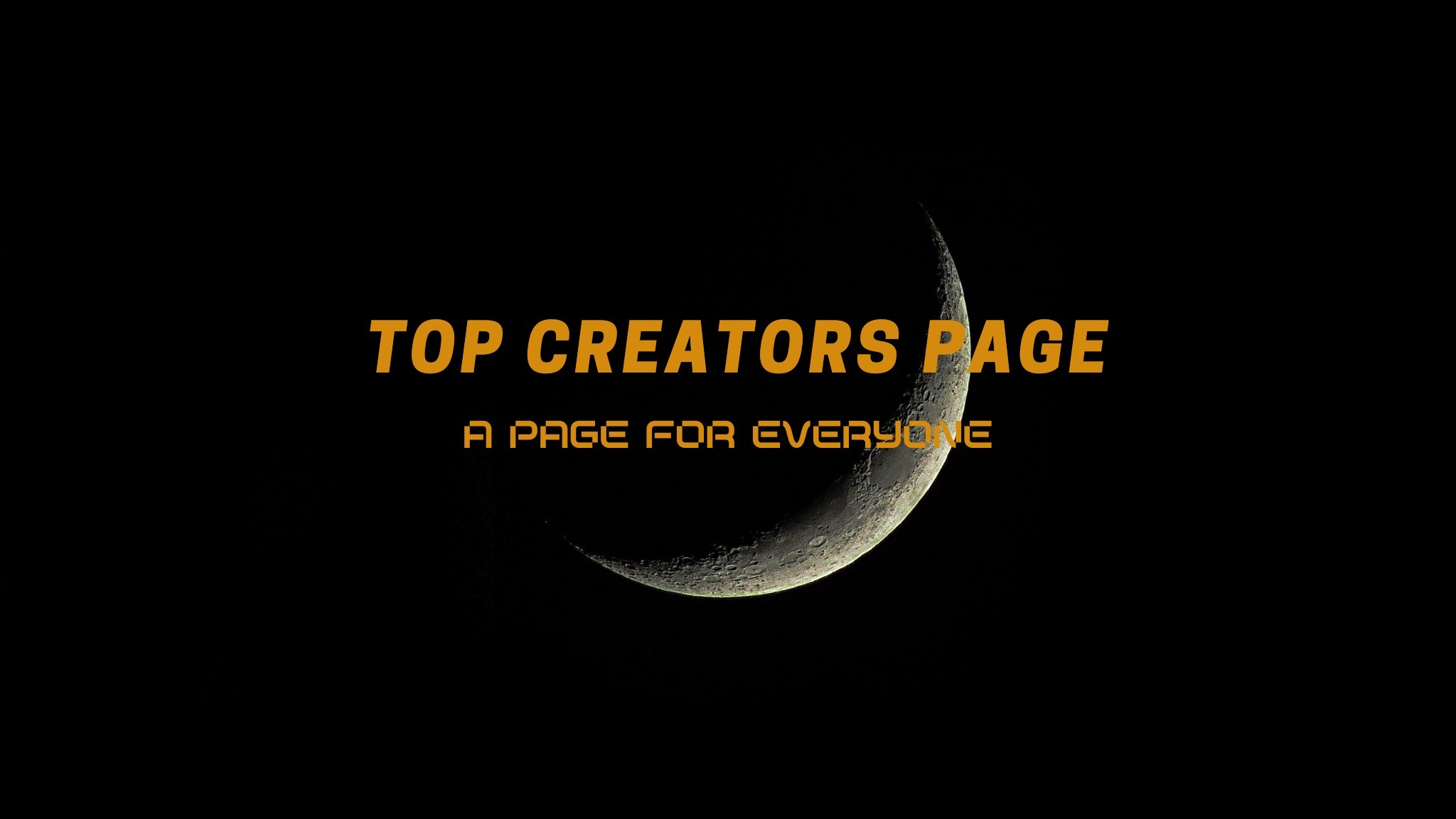 🚀 30k TopCreatorsPage 🚀 by Slimboygr header