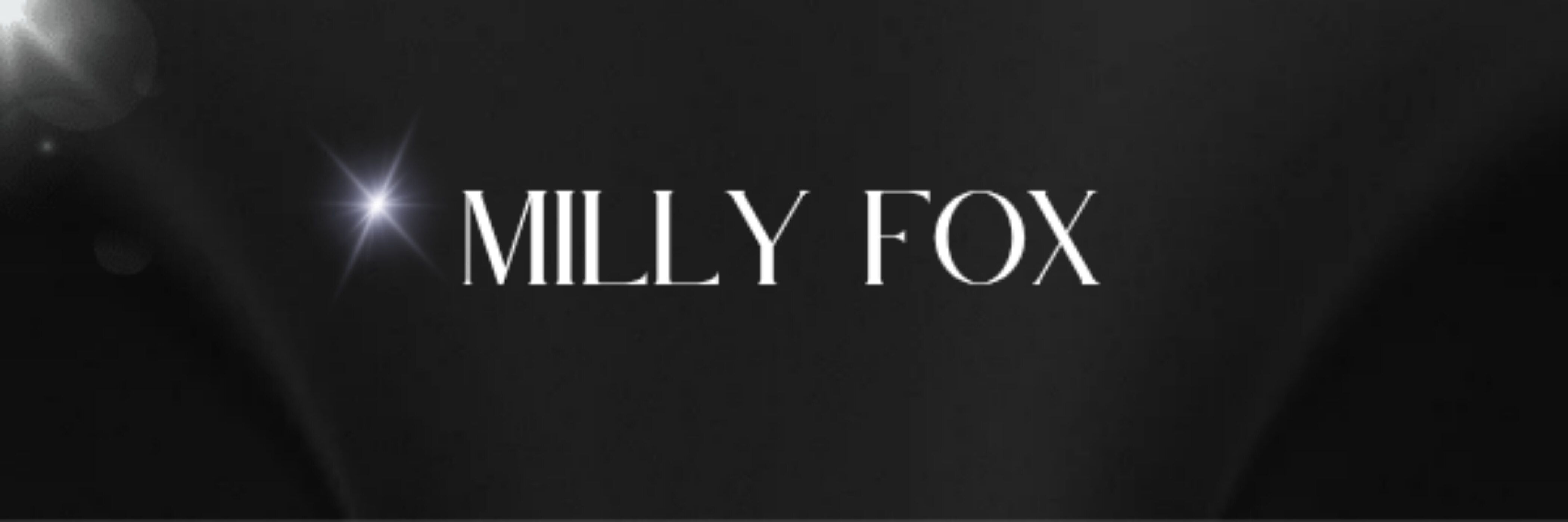 ✨ MILLY FOX ✨ header