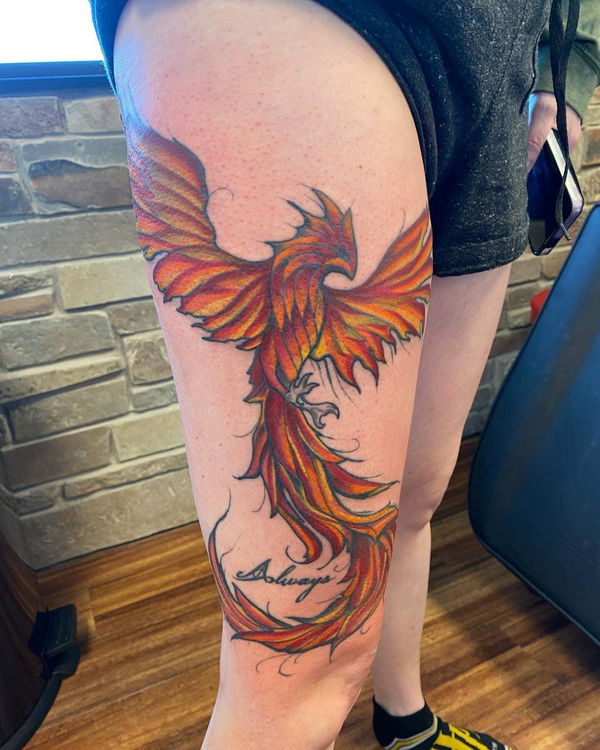 Girl w/the Phoenix Tattoo - OnlyFans creator with 0 reviews (0.0/5 stars)