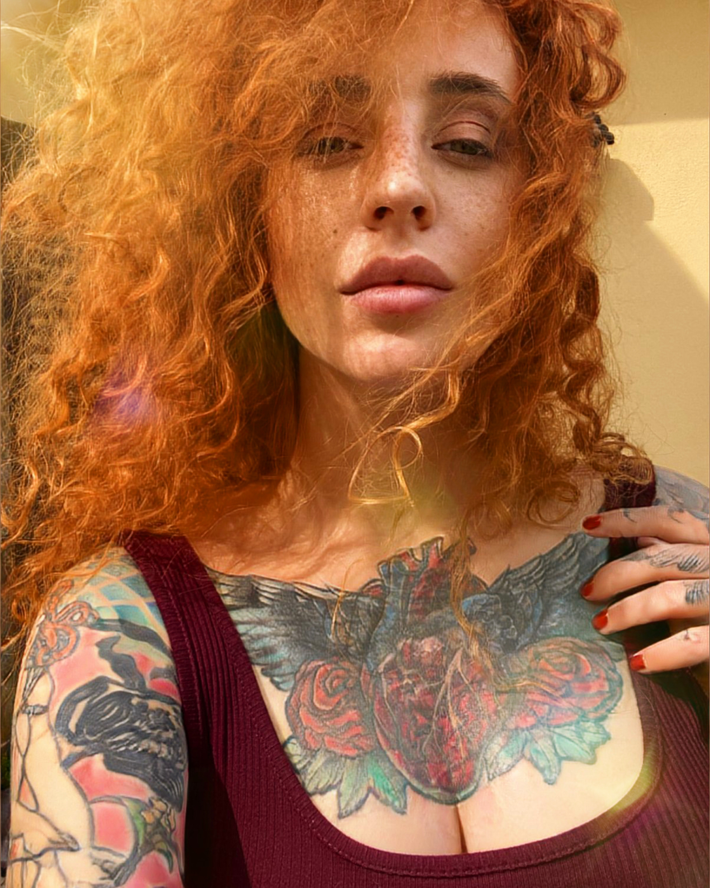 🎨Yana Sinner🦊 Tattooed nerdy redhead